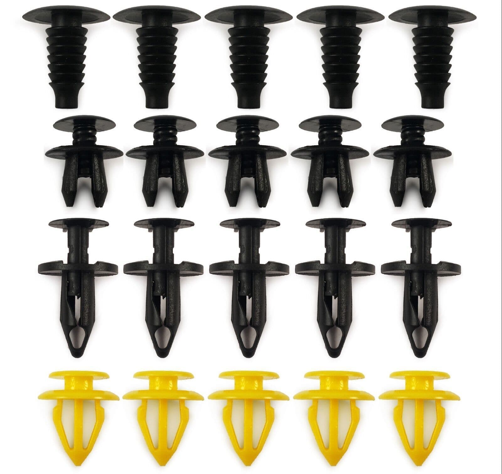 20x Rivets Clips Set for SEAT Boot Trim Bumper Wheel Arch Lining Door Panel
