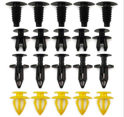 20x Rivets Clips Set for SEAT Boot Trim Bumper Wheel Arch Lining Door Panel