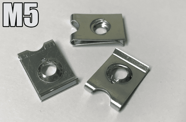 20x Speed Fasteners Metric Size M5 U Clips Auto Captive Nut – ADL ...