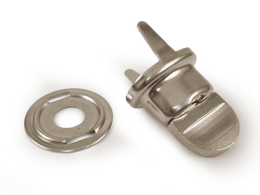 20x Standard Common Sense Turnbutton Prong & Clinch Plate Canopy Cover Fastener