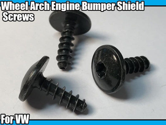 20x Torx Screws for VW Bumper Engine Shield Cover Tray Splashguard Wheel Arch