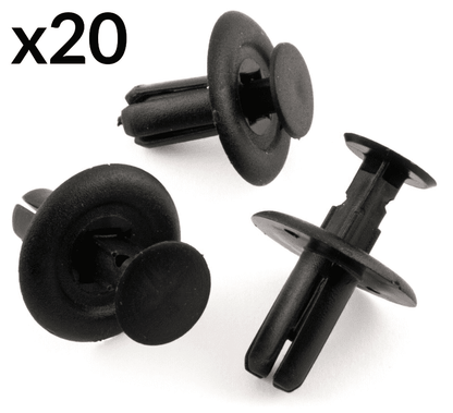 20x Trim Clips for Honda Nissan Toyota Mazda Fascia Plastic Liner Card
