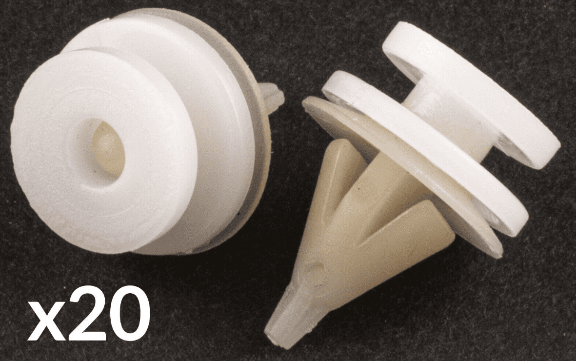 20x Trim Clips for Renault Clio 2 Mk II Kangoo Interior Door Card Panel Fascia