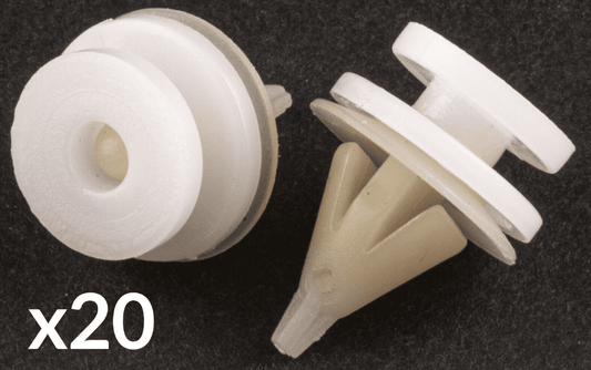 20x Trim Clips for Renault Clio 2 Mk II Kangoo Interior Door Card Panel Fascia