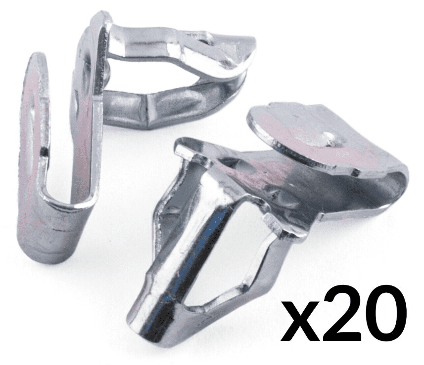 20x Trim Clips for VW Beetle T1 T2 T3 Transporter Camper Van Interior Door Panel