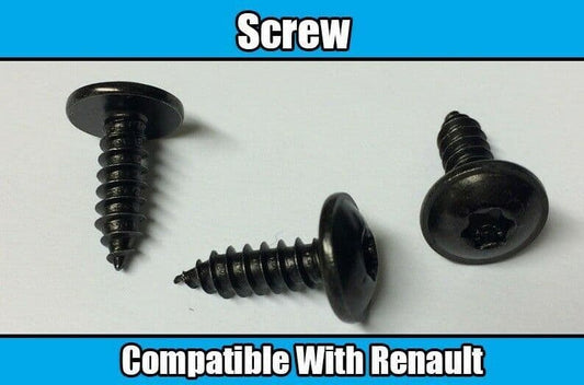 20x Universal Torx Screw for Renault 4.2X13X10 Black Metal