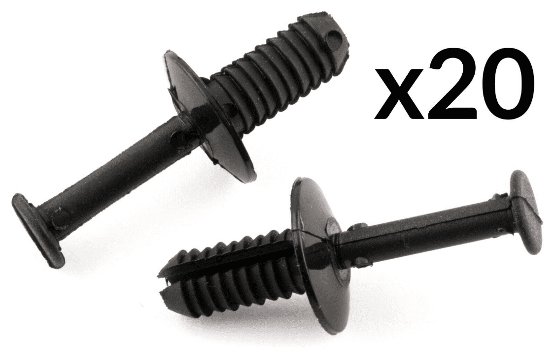 20 Wheel Arch & Bumper Rivet Body Panel Retaining Clips Fascia for BMW ...