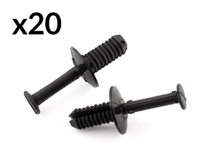 20x Wheel Arch & Bumper Rivet Body Panel Fascia Retaining Trim Clips for BMW
