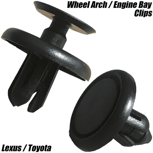 20x Wheel Arch & Engine Bay Shield Mounting Fastener Clips for Lexus & Toyota