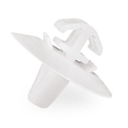 20x White Plastic Trim Clips for Iveco Fiat Van Bumper Door Side Moulding