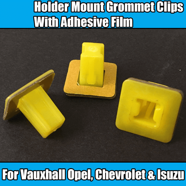 20x Yellow Grommet Clips for Vauxhall Chevrolet Isuzu Holder Mount