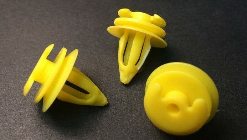 20x Yellow Interior Front Door Card Panel Trim Clips for BMW E34 E36 E39 E39 E46