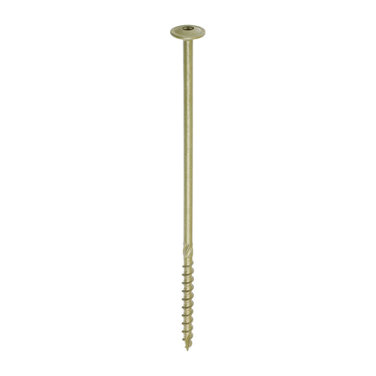 8.0x225mm TimCo Index Wafer Head Landscape Wood Timber Sleeper Decking Screws