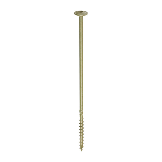 8x250mm Timco Index Wafer Head Landscape Wood Timber Sleeper Decking Screws