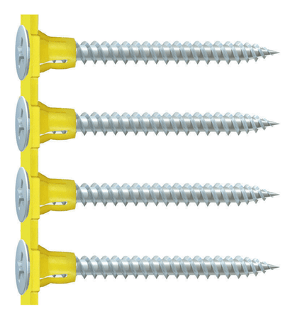25mm-55mm Timco Zinc Collated Fine Thread Drywall Drylining Plaster Screw Wood
