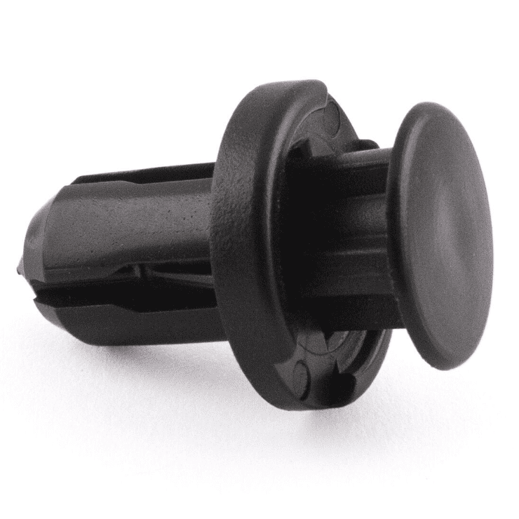 25x Black Plastic Trim Clip Rivet for Honda Crv Civic Nissan Bumper Bonnet