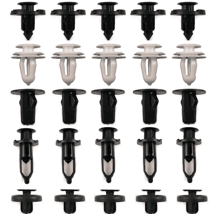 25x Clips Kit for Toyota Mr2 Previa Bumper Trim Door Panel Wheel Arch