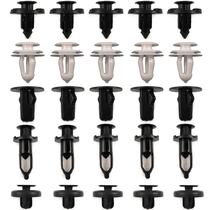 25x Clips Kit for Toyota Rav4 Hilux Bumper Trim Door Panel Wheel Arch
