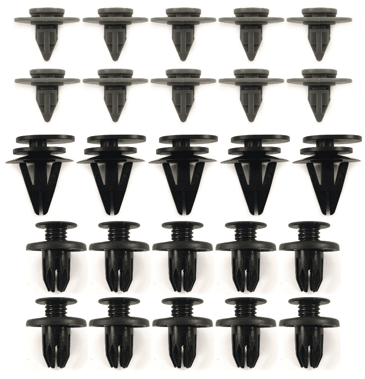 25x Clips Set for Mini Hatch Cooper Bumper Trim Wheel Arch Side Panel ...