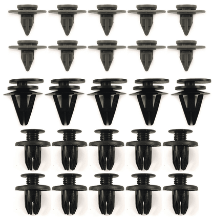 25x Clips Set for Mini Hatch Cooper Bumper Trim Wheel Arch Side Panel