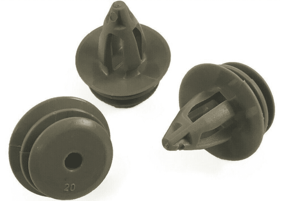 25x Grey Plastic Clips for BMW Series 1 3 Interior Door Card Trim Panel