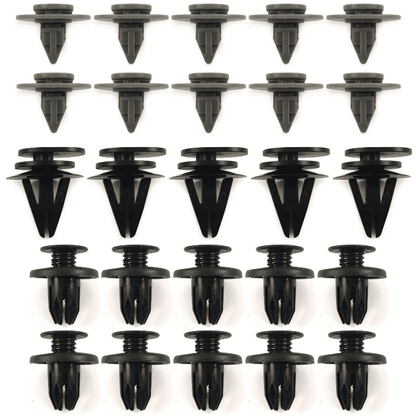 25x Rivet Clips Set for BMW Mini Paceman Bumper Trim Wheel Arch Side Panel