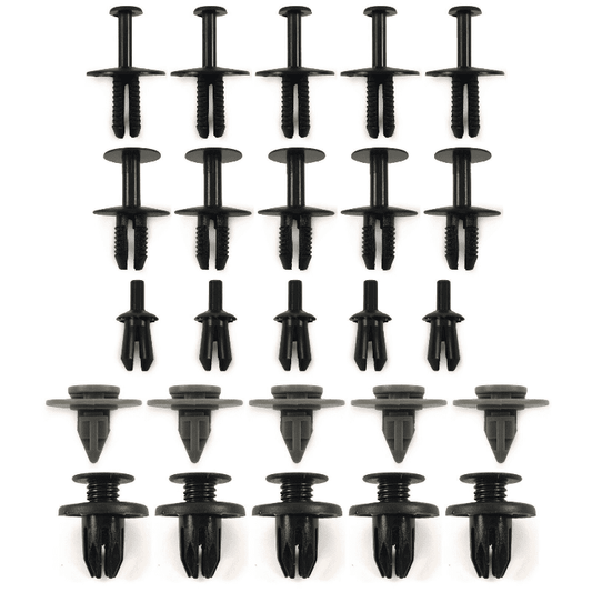 25x Rivets Trim Clips Set for BMW Mini Clubman Bumper Door Panel Wheel Arch