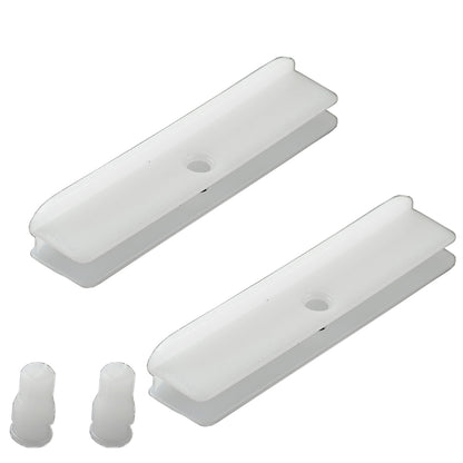 2X Clips for Alfa Romeo Fiat Punto Doblo Window Guide Track Door Slot W/ Pins