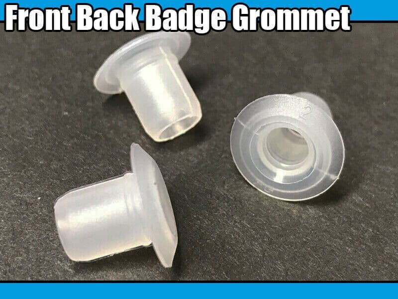 2X 82mm Front Badge Fitting Grommet for BMW E46 E60 E61 E81 E82 E87 Series 1 2 3