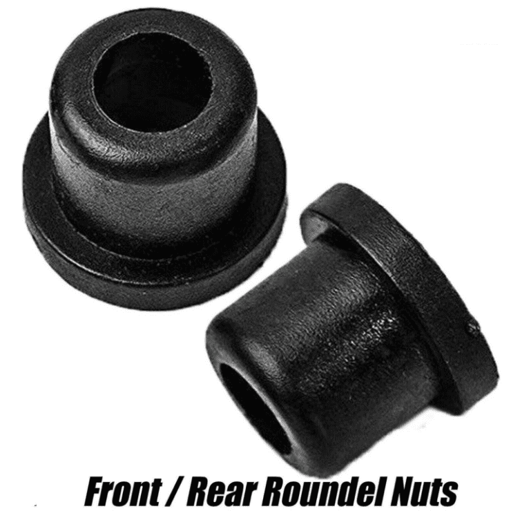 2x Bonnet Badge Emblem Grommets Roundel 82 74mm for BMW 3 Series E46 E30 E36 E90