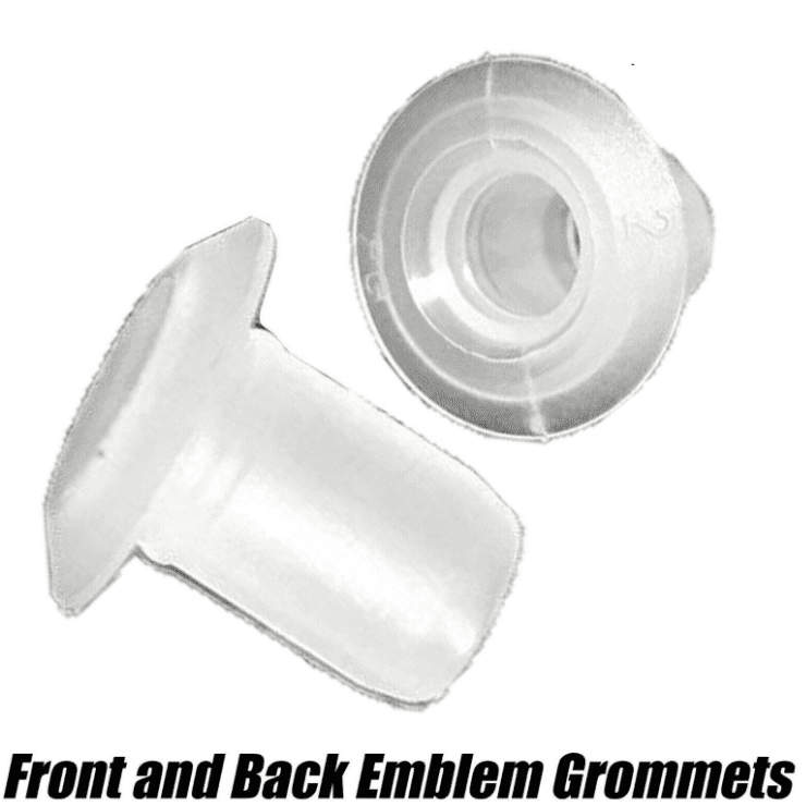 2x Bonnet Badge Grommets Inserts 82mm 74mm for BMW 3 Series E30 E36 E90
