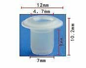 2x Bonnet Badge Grommets Inserts 82mm 74mm for BMW 3 Series E30 E36 E90