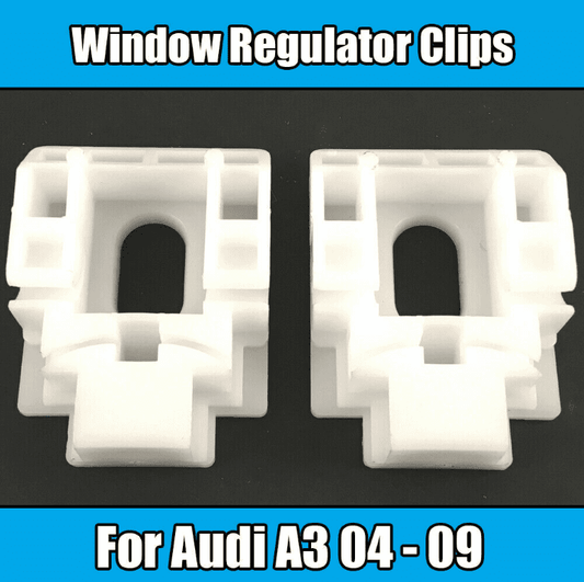 2X Clips for Audi A3 2004 2009 Window Regulator Rear Right & Left Door