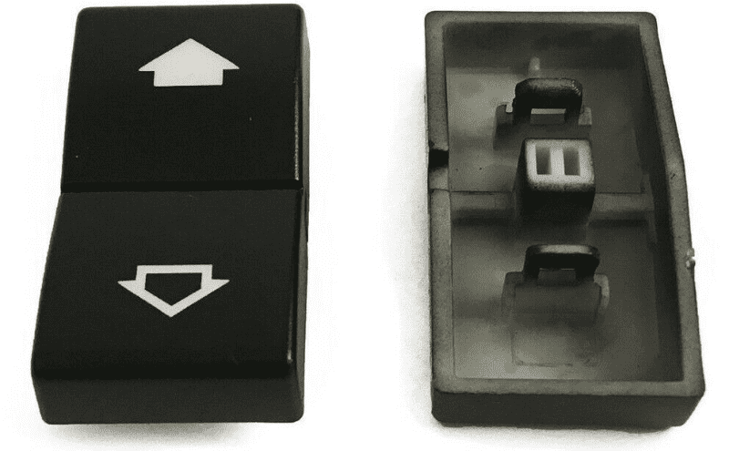 2x L+R Front Rear Window Control Switch for BMW E38 E39 Window Regulator