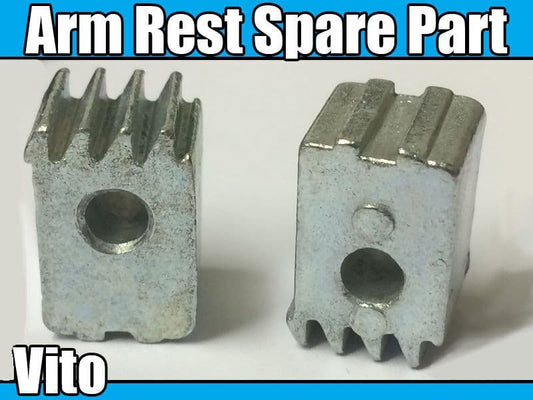2x Left/Right Metal Armrest Repair Kit for Mercedes Vito W638