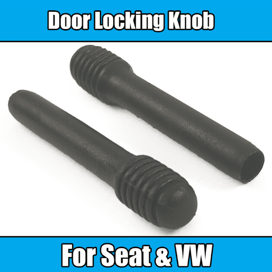 2x Lock Part for SEAT Ibiza VW Mk3 Gti Caddy Golf Polo Door Repair Knob M10