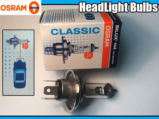 2X Osram Classic H4 64193 60/55W 12V Car Headlight Replacment Bulbs