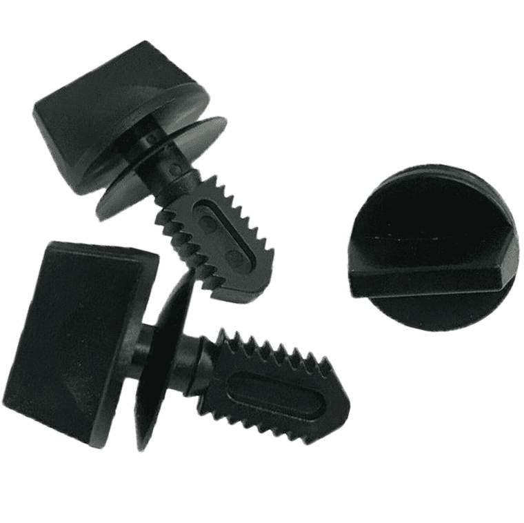 2x Plastic Cover Twist Turn Lock Clips for BMW E30 3 Series Front Headlight
