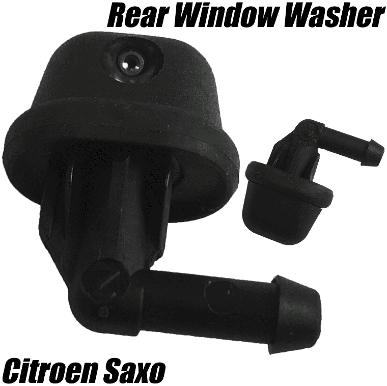 2x Rear Back Window Washer Water Jet Nozzle for Citroen Saxo 1996-2004 643897