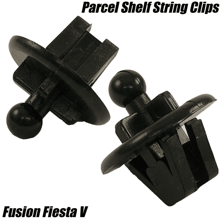 2x Rear Boot Parcel Shelf Clips String Hanger Ford Fusion 1208271 for Fiesta V