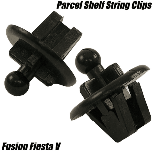 2x Rear Boot Parcel Shelf Clips String Hanger Ford Fusion 1208271 for Fiesta V