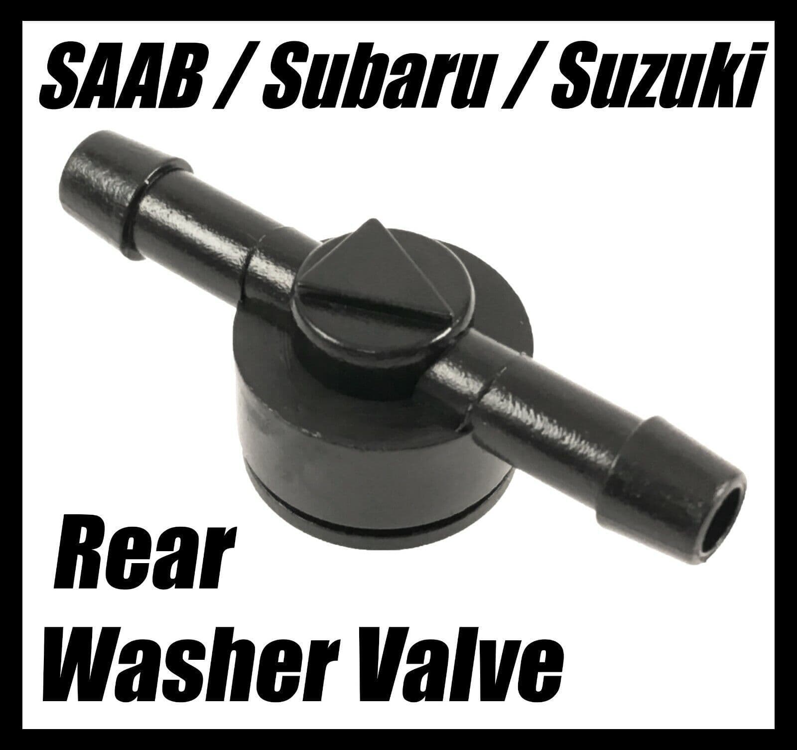 2X Rear Washer Jet Valve for Saab Subaru Suzuki Triumph Windscreen