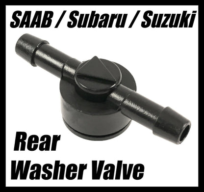 2X Rear Washer Jet Valve for Saab Subaru Suzuki Triumph Windscreen