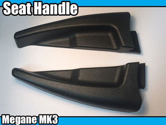 2X Seat Handle Right And Left Black Color for Renault Megane Mk3 Fluence 2