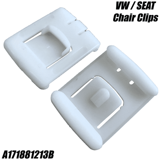 2X Seat Runner Guide Clips for VW Golf Polo Caddy Seat Ibiza Cordoba A171881213B