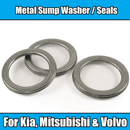 2X Sump Washers for Kia Hyundai Mitsubishi Volvo 21513-21000 Md 0 50 317