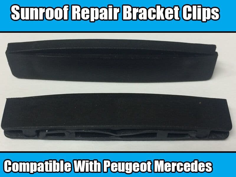 2X Sunroof Bracket Clips for Mercedes W211 W203 W204 W210 Peugeot 307 406 407