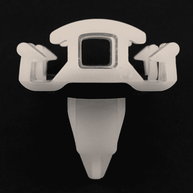 2x White Clips Panel Fastener for Land Rover Exterior Lower Door Trim Dyc000122