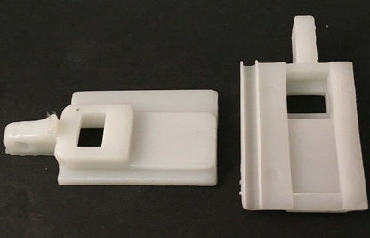 2x White Plastic Clips for BMW 3 Series E36 Sunroof Sliding Block Left & Right