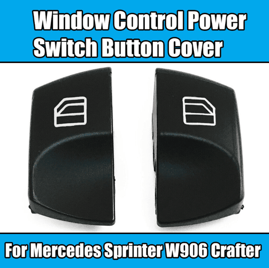 2x Window Button Cover for Mercedes Sprinter W906 Crafter Front Left & Right